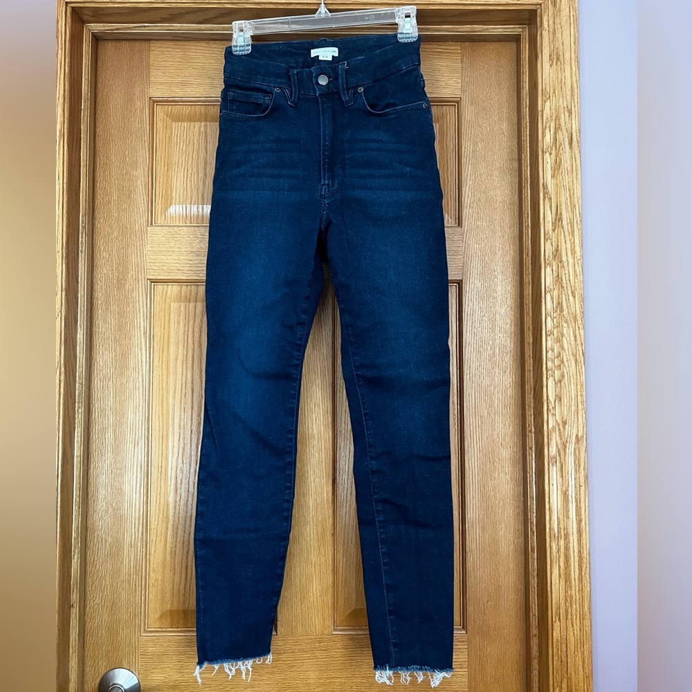 Good American size 6-12 dark blue